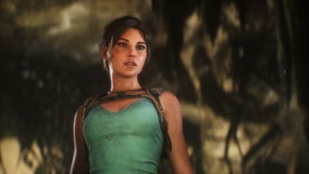 Lara Croft in Tomb Raider: Legacy of Atlantis.