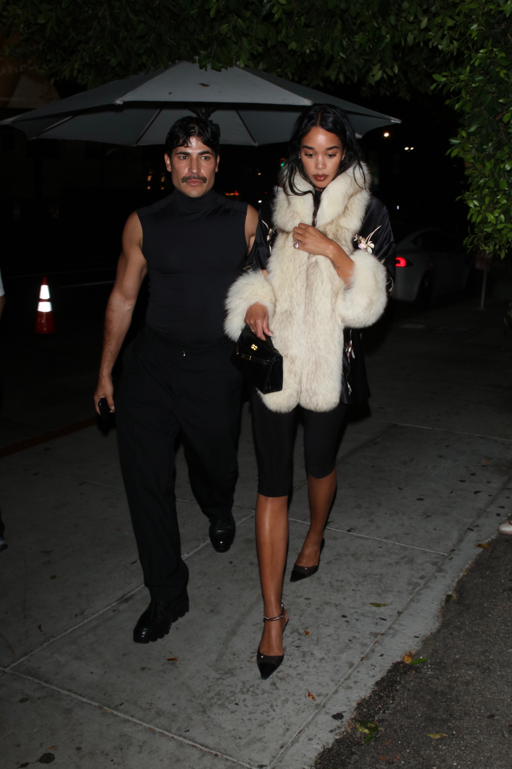 Laura Harrier steps out for Kelsey Merritt&amp;rsquo;s milestone 30th birthday celebration in LA