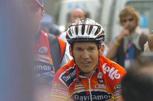Post-stage grin