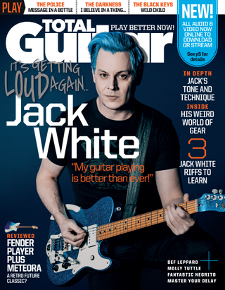 Total Guitar Jack White issue cover