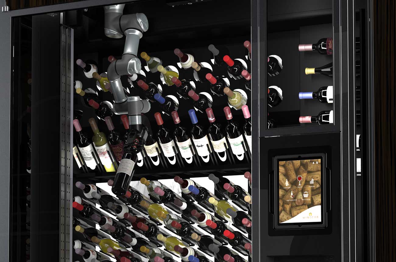luxury wine wall 'WineCab' launches