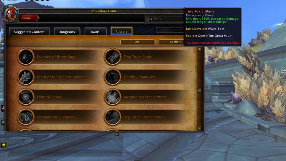 World Of Warcraft Final Pieces Quest guide How to get a Rune Vessel in