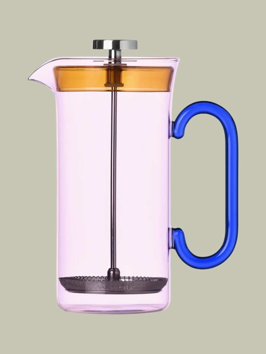 Ichendorf, Clarinette Handmade Borosilicate French Press Coffee Maker