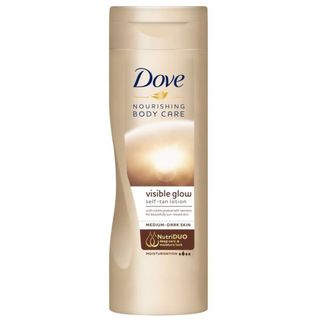Dove Visible Glow Medium to Dark Self Tan Lotion - best gradual tanner