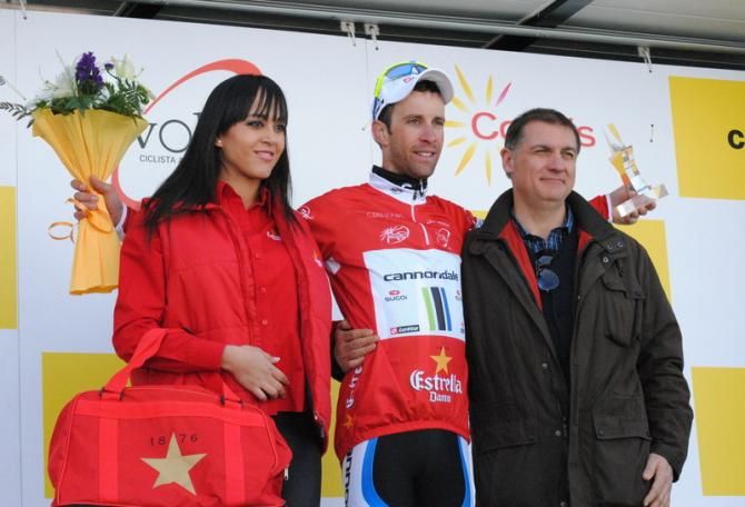 Cristiano Salerno (Cannondale) in the mountains jersey