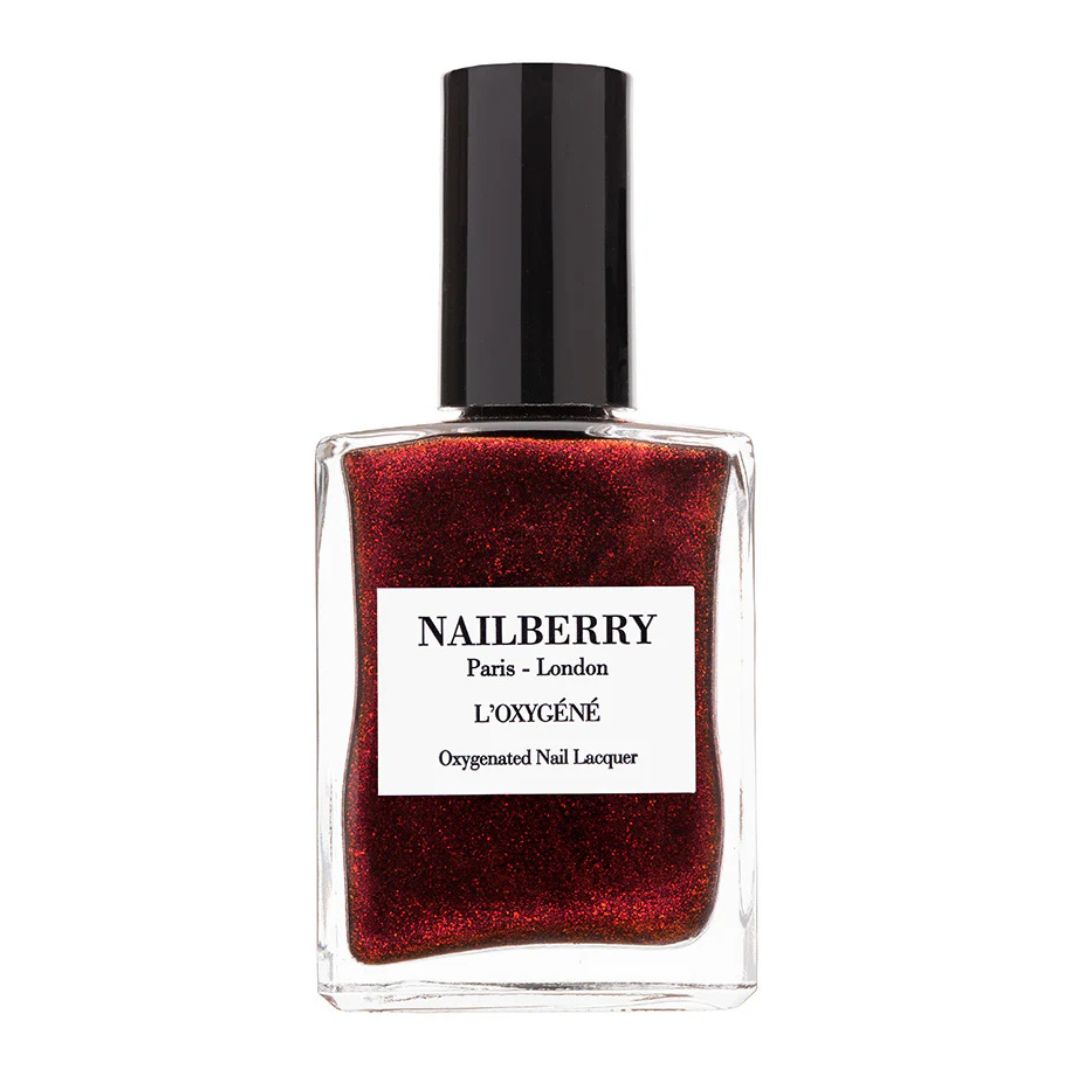 Nailberry Oxygenated Nail Lacquer in Very Merry Merlot