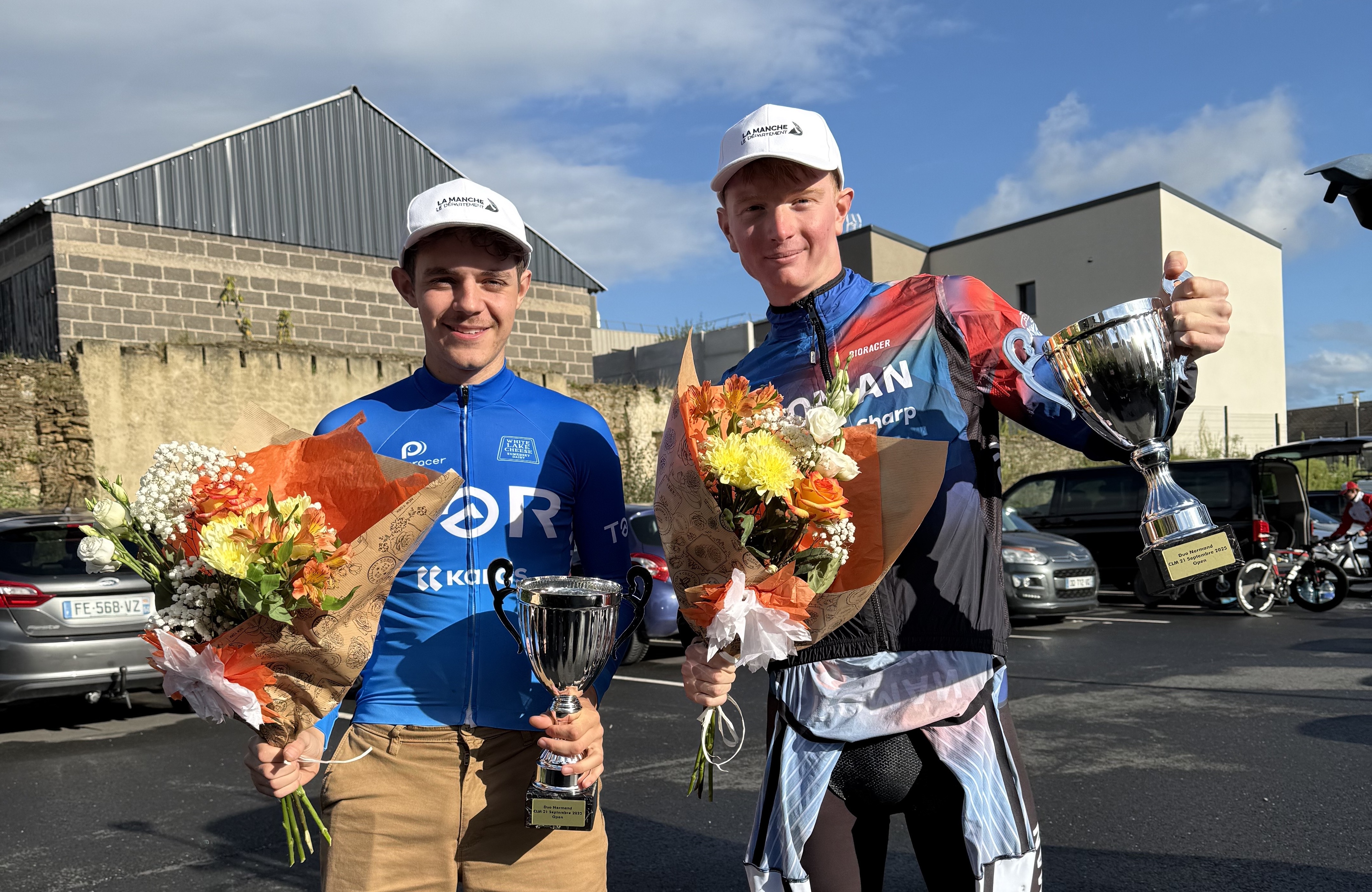 Duo Normand open winners 2025 Bobby Buenfeld (left) and Jack Baldie