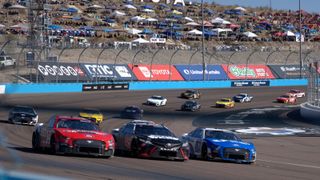 A host of cars from Netflix's NASCAR: Full Speed