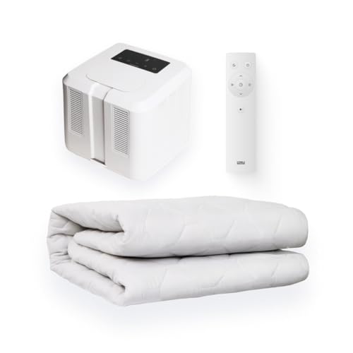 Hydrosnooze Water Cooling &amp;amp; Heating Mattress Pad, Bed Cooling System, Temperature Range 15-55&amp;#8451;, Perfect for Hot Sleepers, King Size (153x200cm)