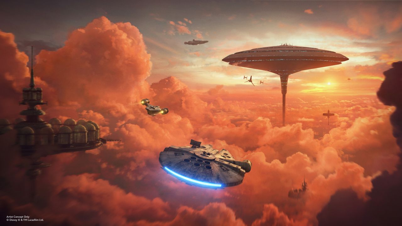 Millennium Falcon: Smugglers Run &ndash; The Mandalorian and Grogu &ndash;Cloud City