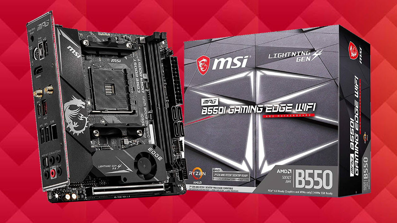 限定品新作 MSI MPG B550 GAMING EDGE WIFI ATXマザーボード(AMD B550