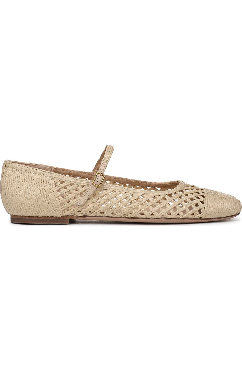 Ellie Raffia Mary Jane Flat