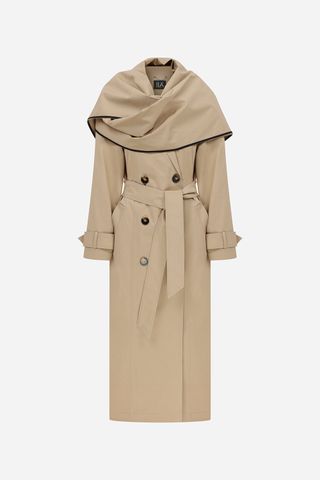 Poppy - Removable Scarf Detailed Trench Coat