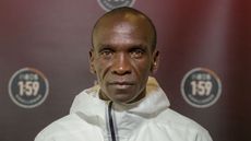 Kenyan athlete Eliud Kipchoge is the marathon world record holder