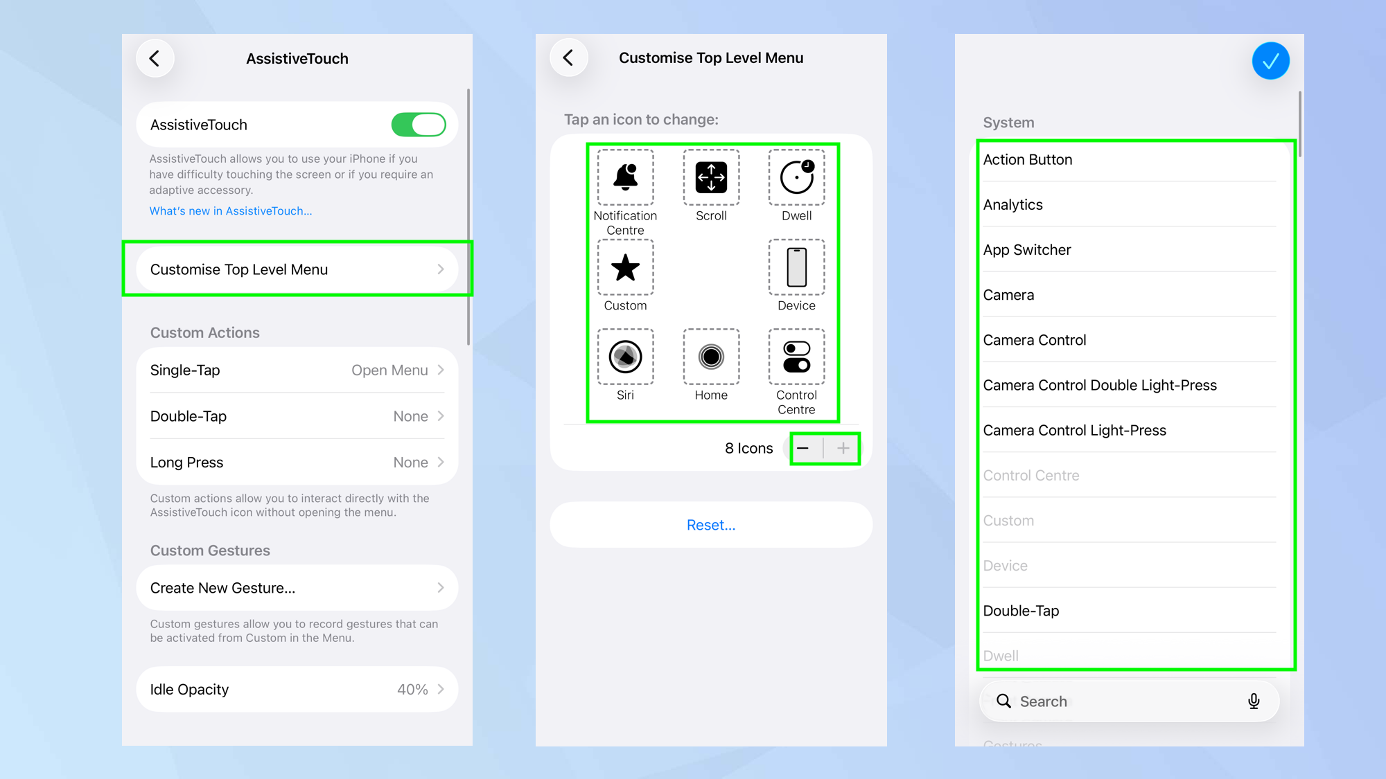 how to use the secret on-screen home button on iPhone