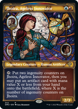 Dominaria United - Alternate arts, borderless, showcase frame
