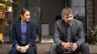 Elle-Máijá Tailfeathers and Rossif Sutherland in Three Pines