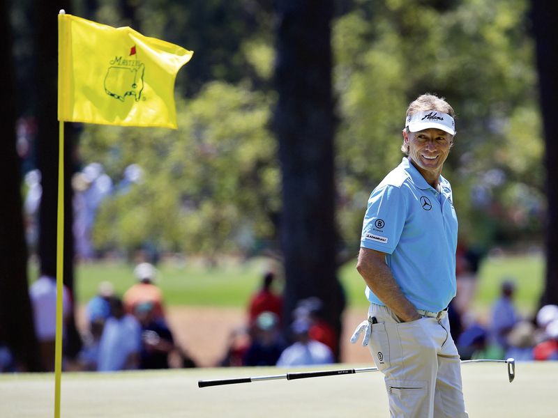 Bernhard Langer Bernhard Langer Ready For 34th Masters