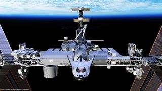 Dream Chaser Docked to ISS