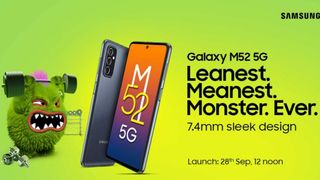 Samsung Galaxy M52 5G launching in India on September 28