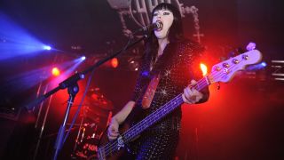 Grog of Die So Fluid performs live on stage at Hard Rock Hell on December 3, 2010.