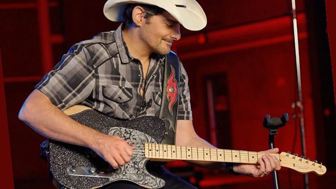 Brad Paisley's new Fender signature Esquire deploys his 