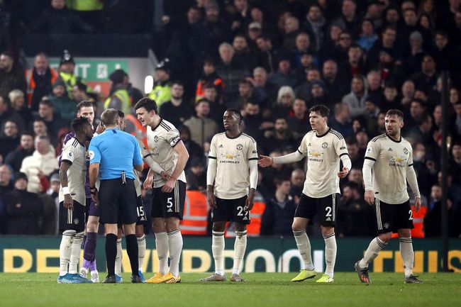 Manchester United Charged By Fa For Incident During Liverpool Defeat