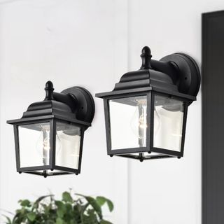 Outdoor lights black