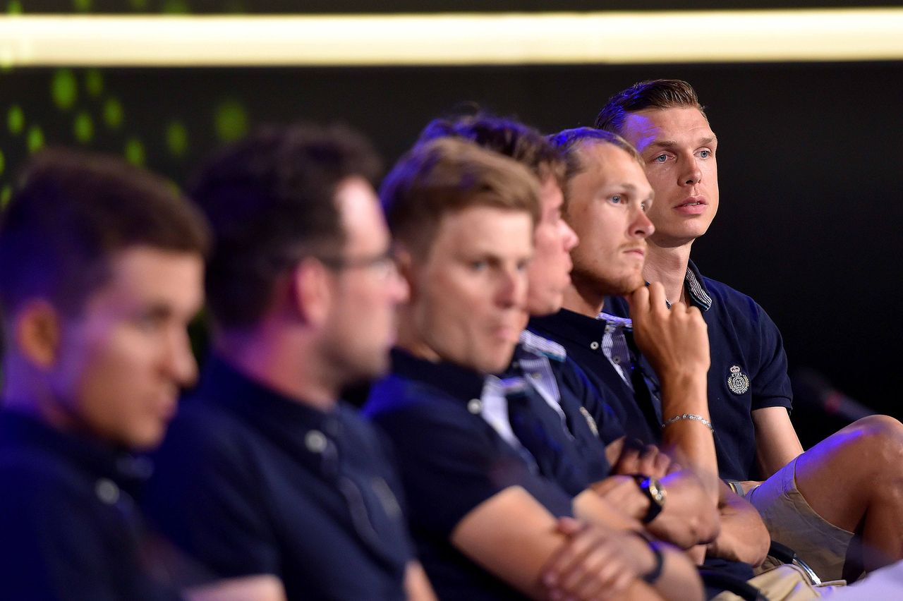 The Etixx-Quickstep press conference