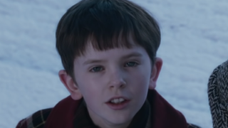 Freddie Highmore in Charlie and the Chocolate Factory.
