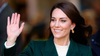 Kate Middleton's silk and crystal embellished bee clutch bag