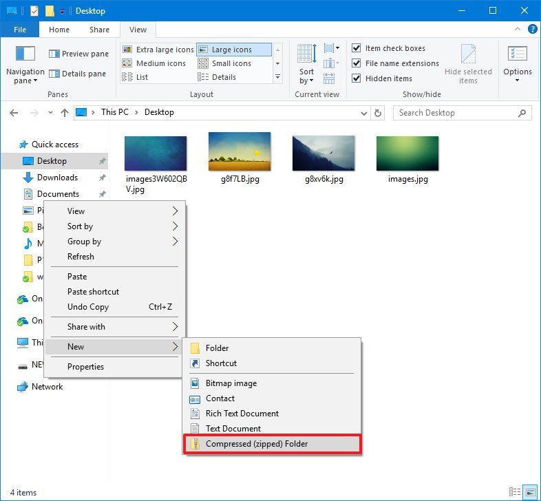 How To Zip (and Unzip) Files Using Windows 10 | Windows Central