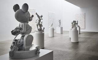 Sculptures in exhibition