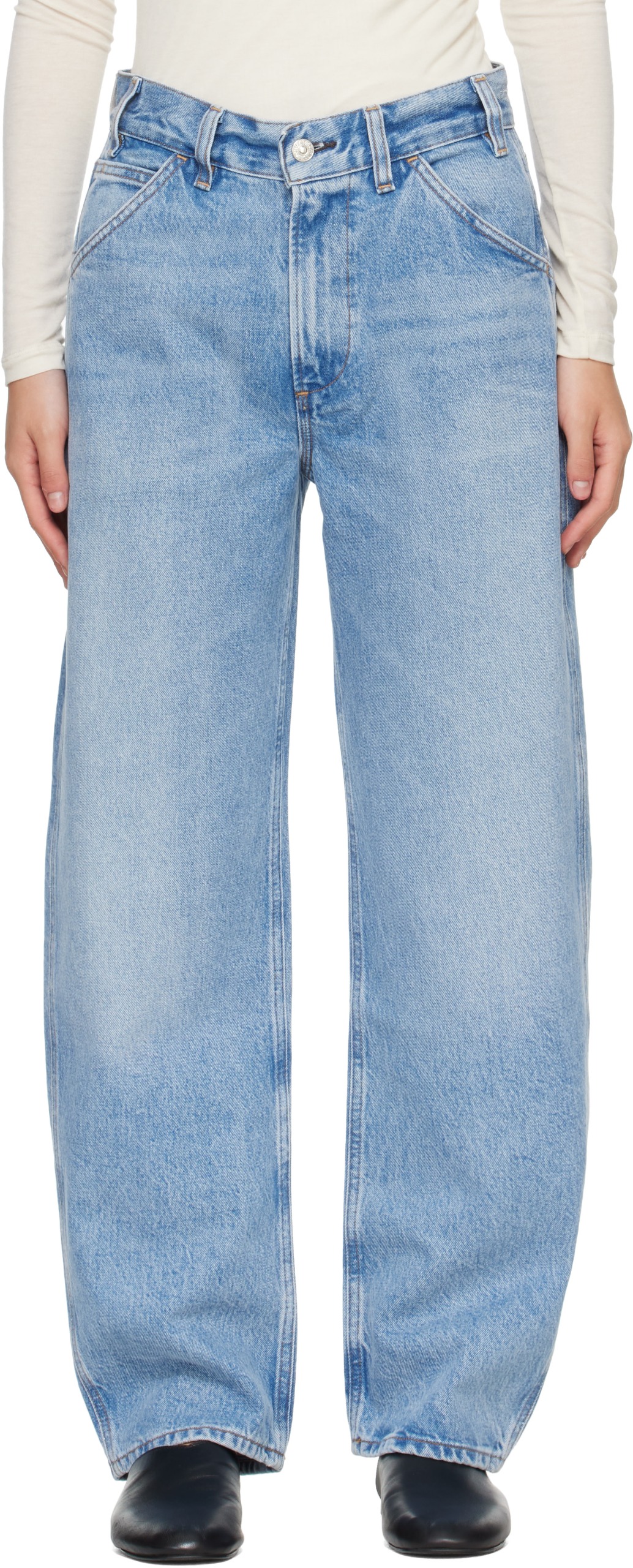 Blue Miro Full Length Deck Jeans