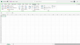 how to insert developer tab in excel