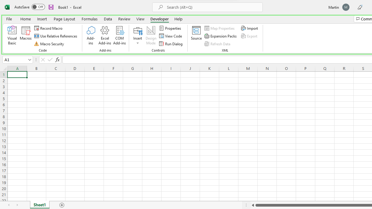 How To Add The Developer Tab To Microsoft Excel Laptop Mag 4864