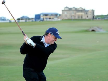 WATCH: Rate Piers Morgan's Golf Swing