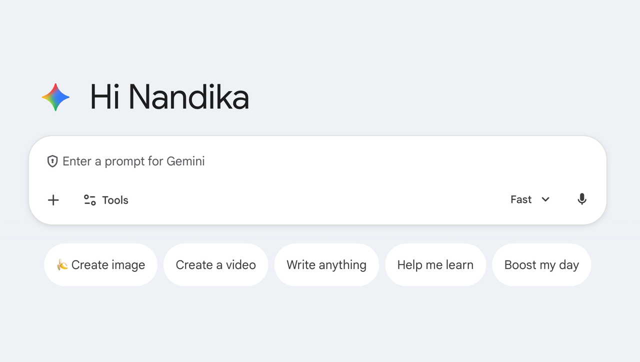 Gemini's web page gets a more "clean, modern" look