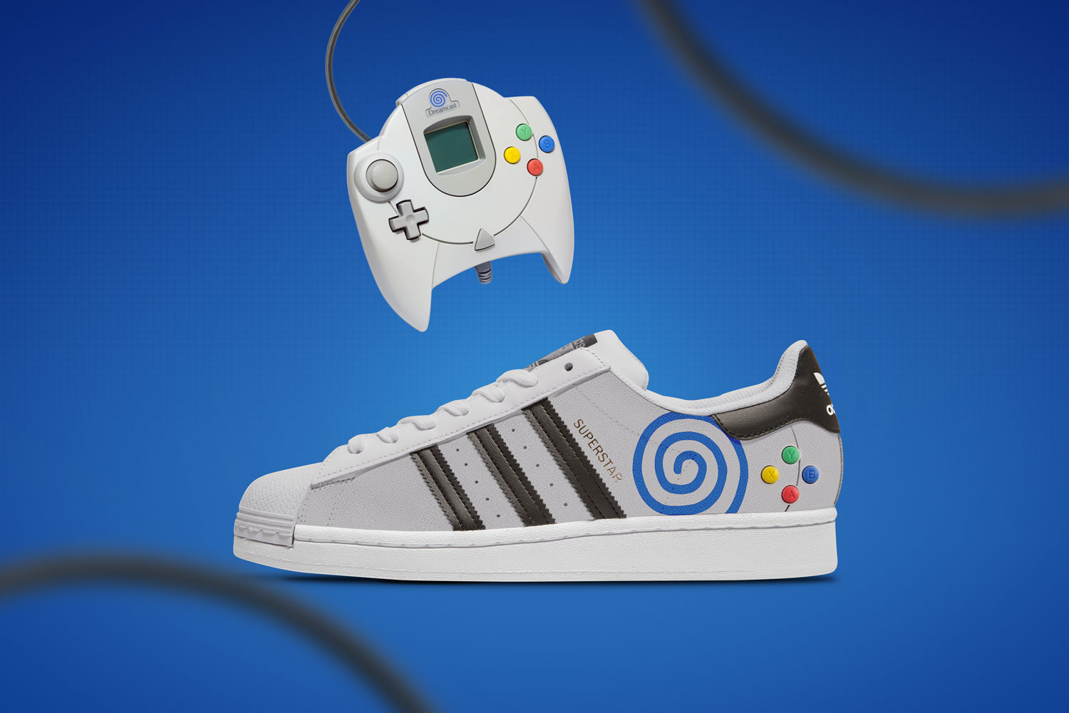 Concept shoe design inspired by the EU Dreamcast