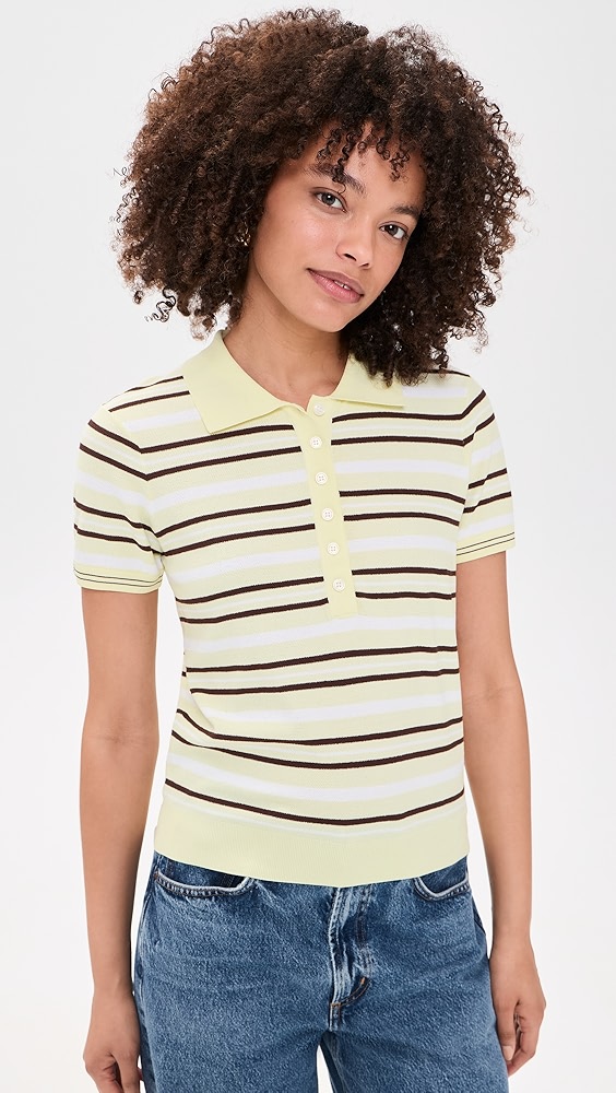 The Garment Madison Short Sleeve Polo