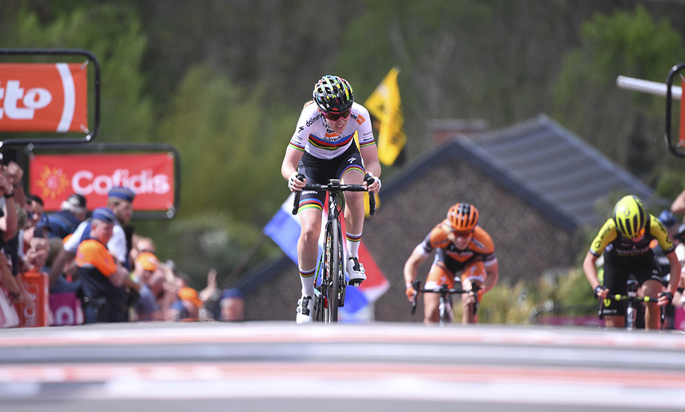 Anna van der Breggen (Boels Dolmans) wins La Fleche Wallonne