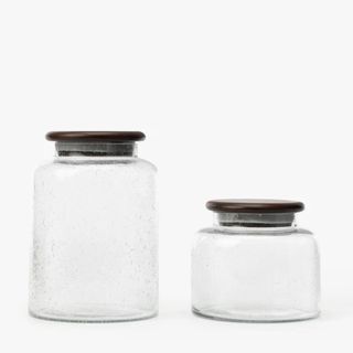 Seeded Glass Canister