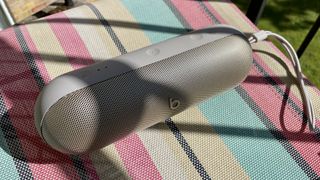 Beats Pill speaker in the sun