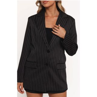 Pinstripe blazer