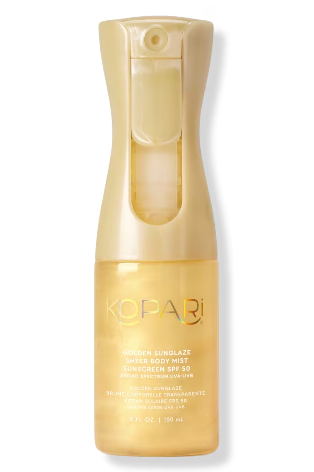 Golden Sunglaze Sheer Body Mist Sunscreen Spf 50