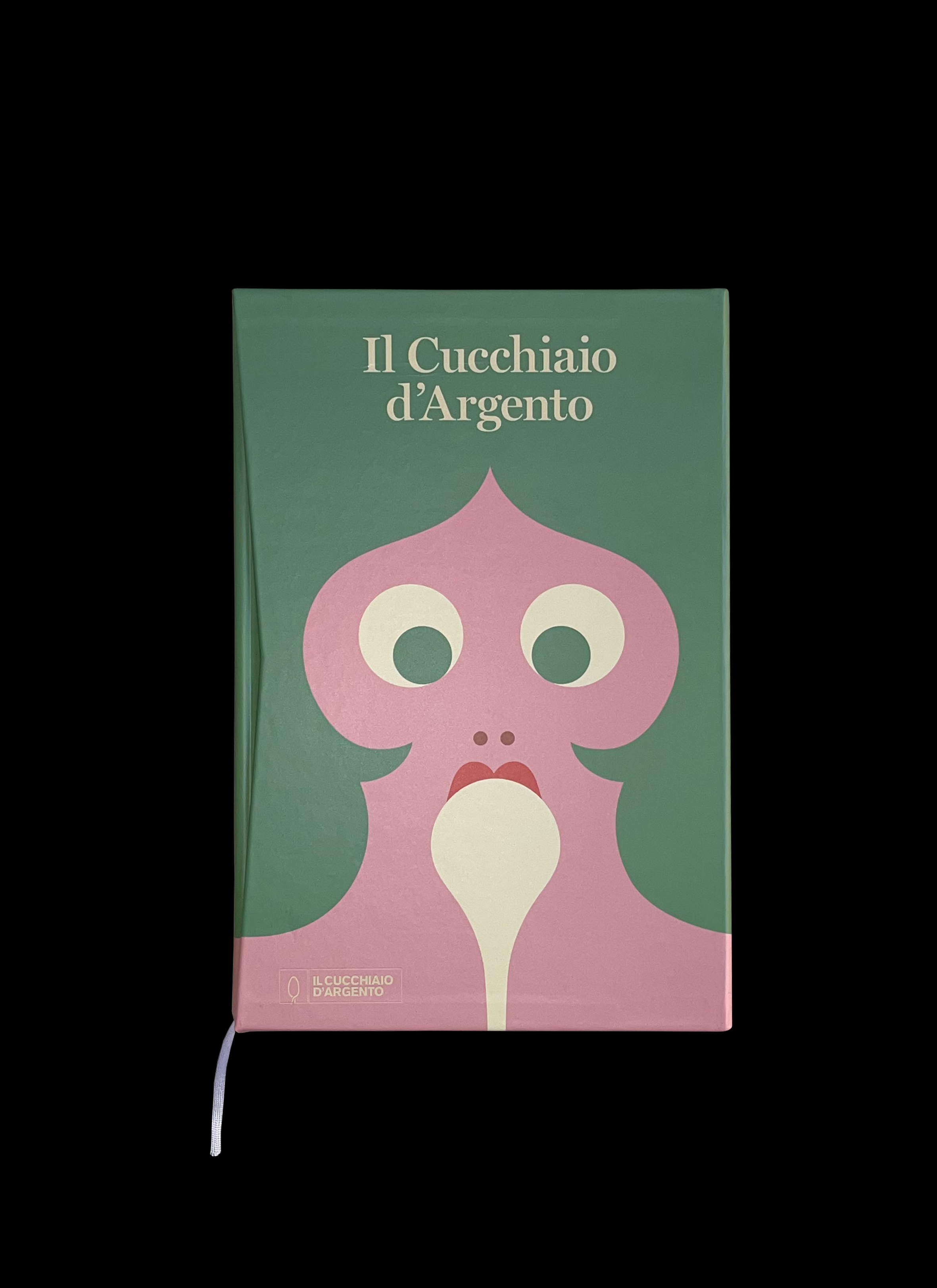 Cucchiaio d&#039;Argento book with cover by Olimpia Zagnoli
