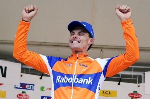 It's a big relief for Luis Leon Sanchez to stand on the Paris-Nice podium again