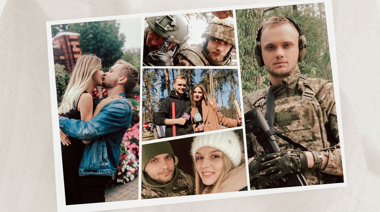 Love at war: A Ukrainian couple separated by war