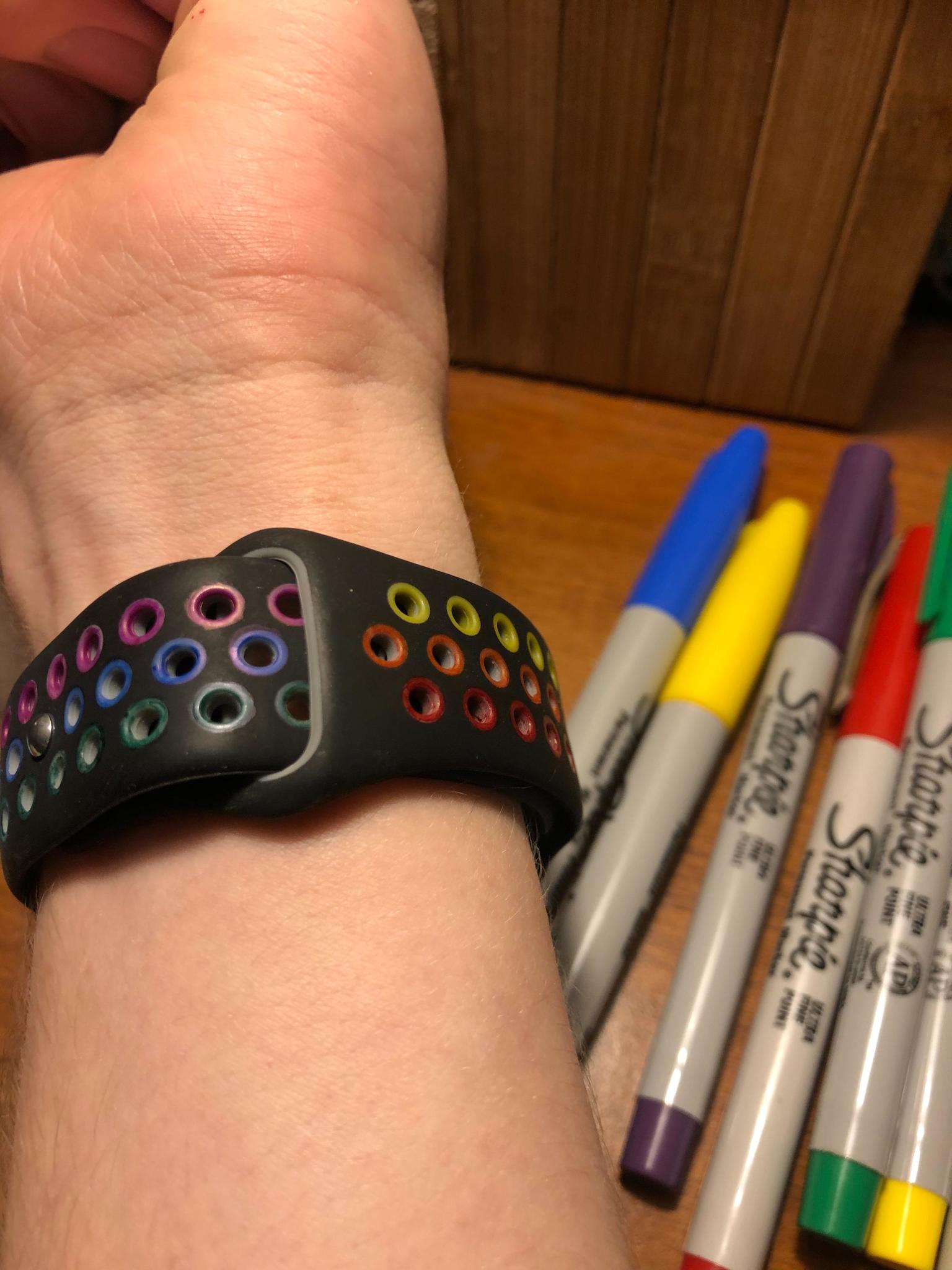 Apple Watch Black Pride Nike Sport Band