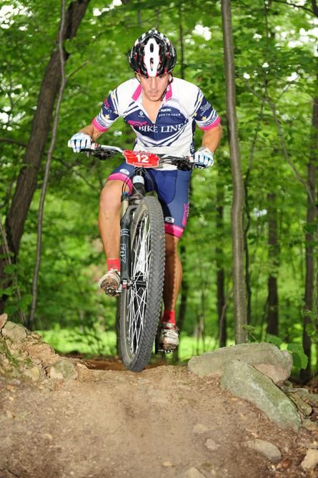Nick Sears racing at Bear Creek, which is hosting the 2013 US Cross Country National Championships